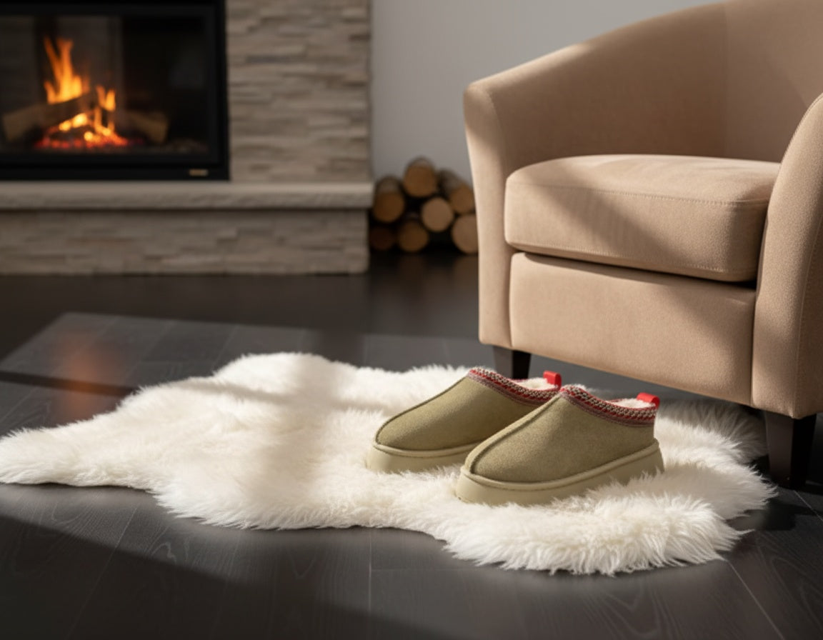 Plush Elegance Winter Slippers