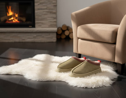 Plush Elegance Winter Slippers
